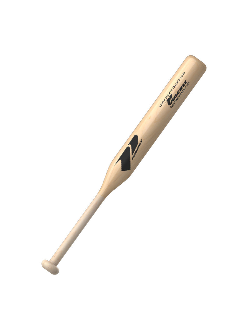 The Youth Shorty Trainer Wood Baseball Bat