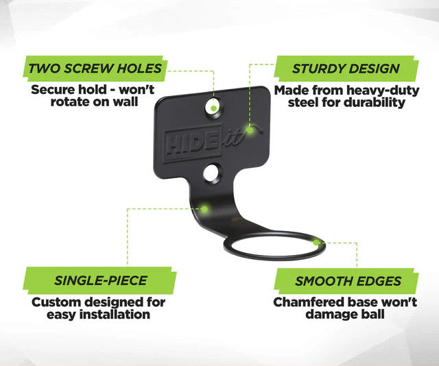 HideIt Mounts Baseball Wall Mount