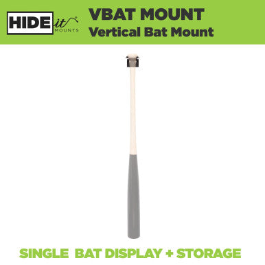 Baseball Bat Display Holder - Vertical