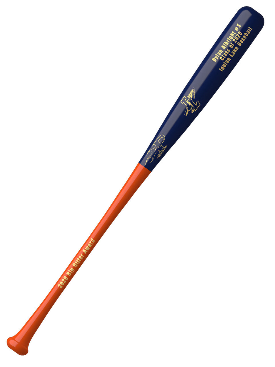 Budget Presentation Trophy Wood Baseball Bat