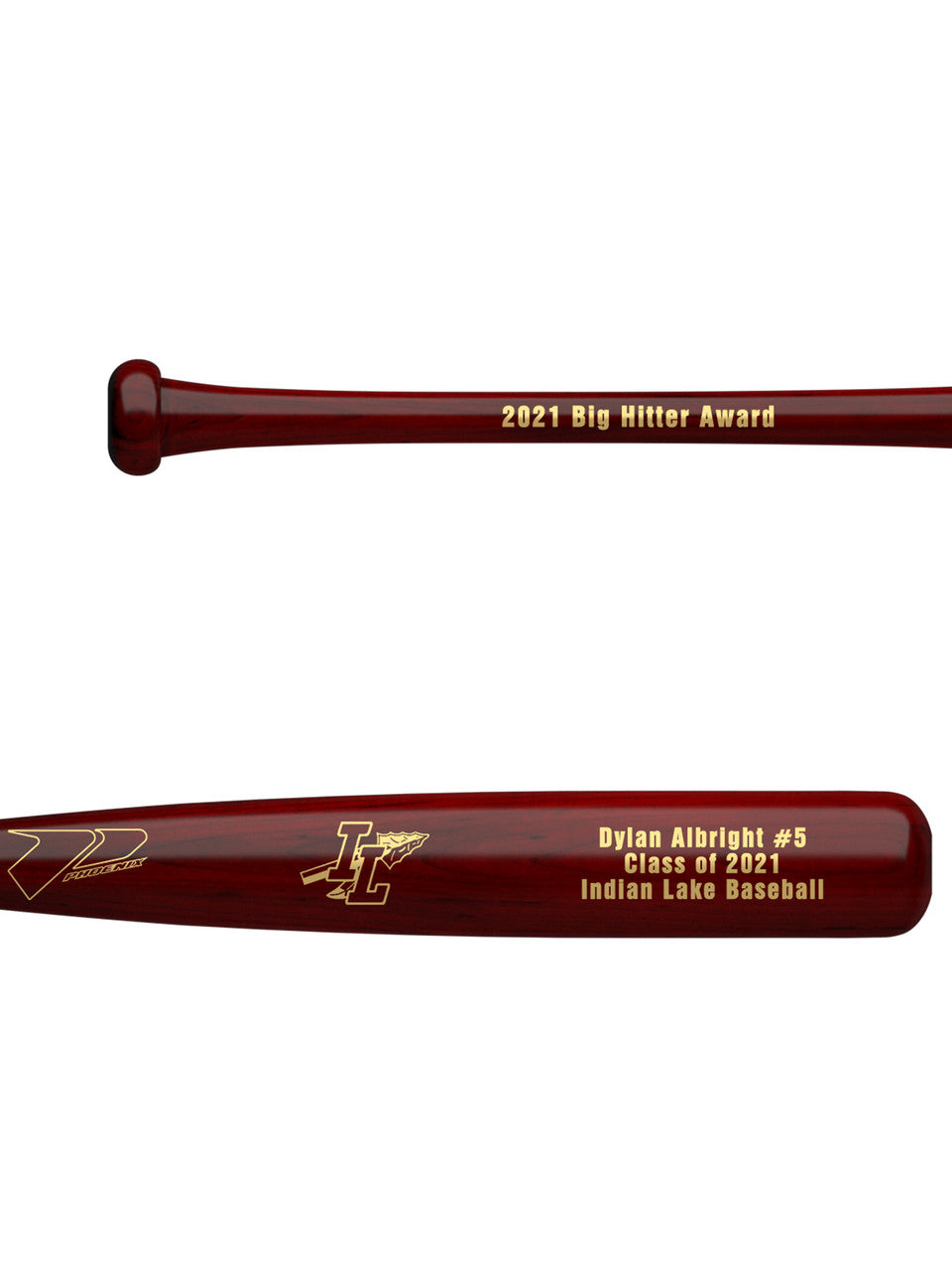 Full Size Baseball Trophy Bat For Sale
