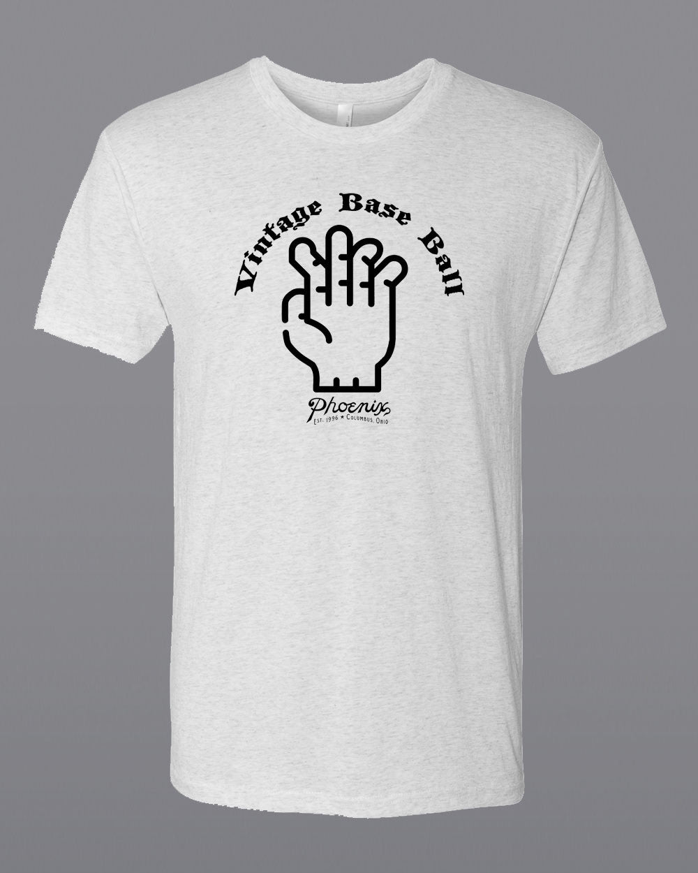 Vintage Base Ball Broken Fingers T-Shirt Phoenix Bats